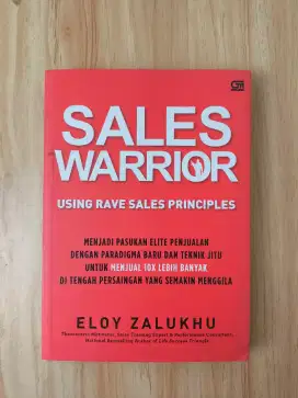 Buku Sales Warrior, Eloy Zalukhu