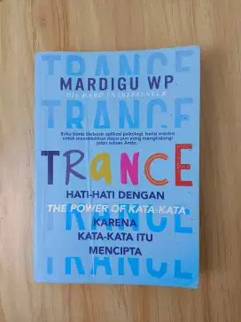 Buku Trance The Power Of Kata Kata, Mardigu WP