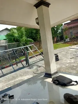Tukang las kanopi pagar tralis balkon dll