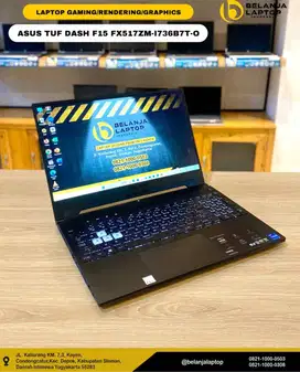 Asus TUF Dash F15 FX517ZM-I736B7T-0/intel i7 gen 12/16GB/1TB/RTX 3060/