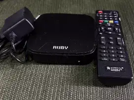 STB RUBY TV DIGITAL(46 Chanel TV)Bagus&Normal #Wisma Asri Bekasi Utara