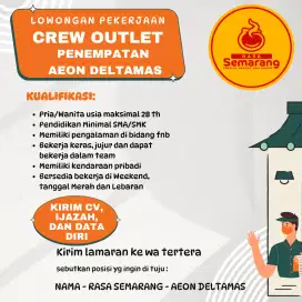 Crew Outlet Rasa Semarang AEON DELTAMAS