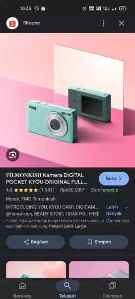 Digicam/kamera pocket. KYOU CAM by.filmonkis