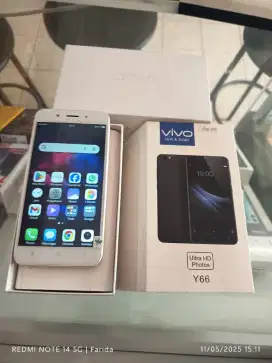 vivo Y66 4/64gb bekas fullset normal bisa TT