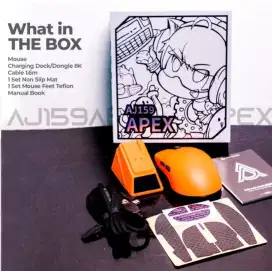 AJAZZ AJ159 APEX Gaming Dual Connectivity 2.4G Wireless/USB Type C