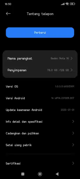 Xiaomi Redmi Note 14 8/128