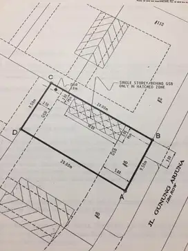 Dijual Murah Kavling Taman Diponegoro Jln Gunung Arjuna Lippo Central