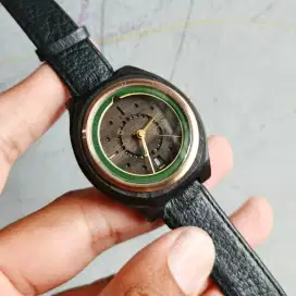 Jam tangan Kayu MATOA Singo second normal murah