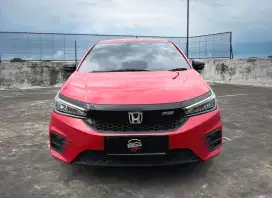 BU! Honda City Hatchback RS 2022 Merah, Mulus, KM Rendah, BURUAN!