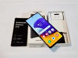 Samsung Galaxy A72 8/256GB mulus fullset Resmi SEIN
