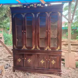 Buffet jati komodo 4 pintu