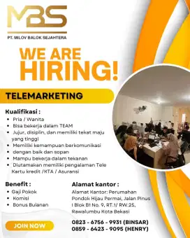 Lowongan Kerja Telemarketing