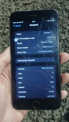 Iphone 7 plus 32 GB