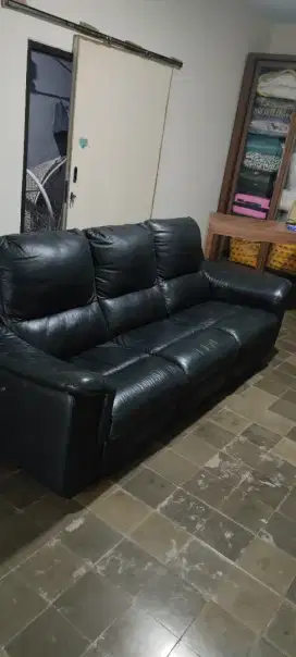 Sofa cellini elelkrik, 3 sitter dan 1 siteer