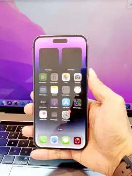Iphone 14 Pro Max 128GB Purple Mulus Normal ( iBox )