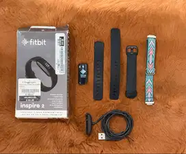 Fitbit Inspire 2 [FB418BKBK-FRCJK] - Black - Jam Tangan Olahraga