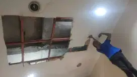 Perbaikan atap bocor,dak rembes,renovasi rumah,atap baja ringan,kanopi