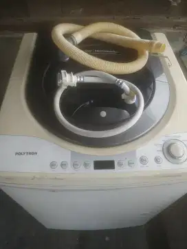 Mesin cuci 1 tabung Polytron otomatis 10 kg