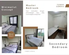 Dijual Apartement PGV Full Furnised Siap Huni , Harga Bagus NEGO