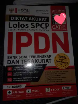 Buku Diktat akurat LOLOS IPDN 100%