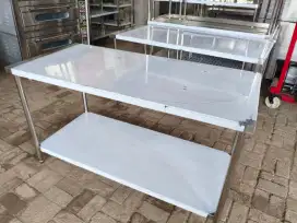 Meja 2S Uk 150x70x85 (Baru) harga 3,4jta Ready 10 Unit