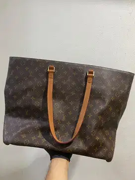 Totebag louis vuitton big size mono leather net price vintage