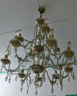 Lampu HIAS Gantung model Kristal