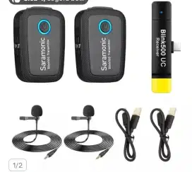 Saramonic 500 second pemakaian