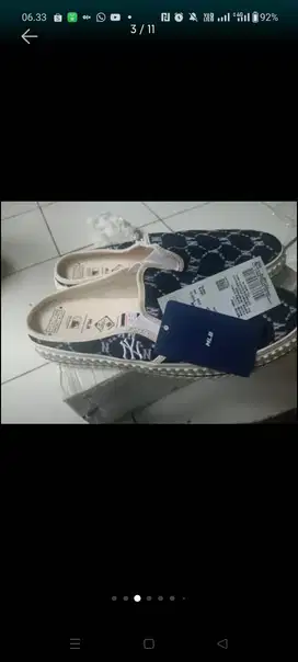 Sepatu MLB Slip On Jual BU