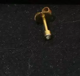 Terima anting emas sebelah siap jemput