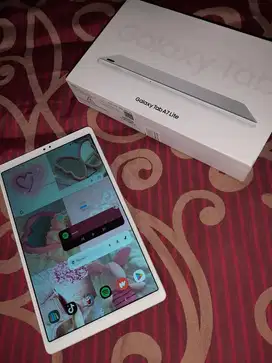SAMSUNG GALAXY TAB A7 LITE 3+32 gb SILVER , JARANG DI PAKAI