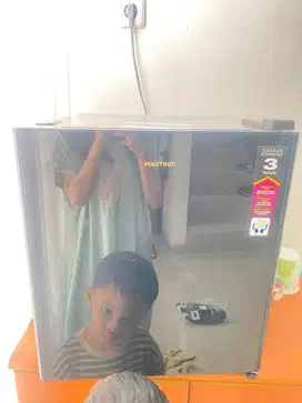 TV SHARP 43inch, DISPENSER DENPO, KULKAS 1 PINTU HOTEL. NEVER BEEN USE