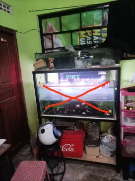 Rak Bekas Akuarium