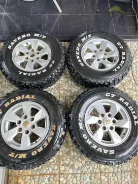 Velg Ban Tebal Ori Mitsubishi Strada Triton R16 6x139 Masuk Pajero GLX