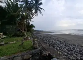Tanah los pantai 600m² yang sangat jarang ada