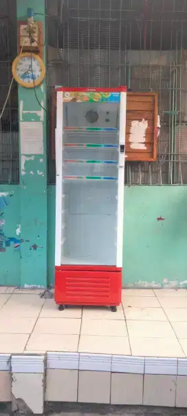 Jual cepat showcase merk sanken