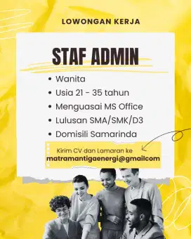 Staff Administrasi