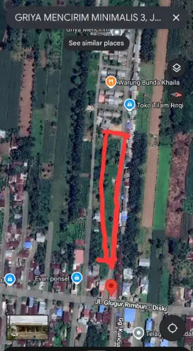 Tanah SHM +/- 4000 Meter