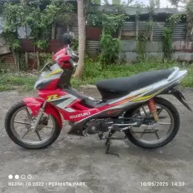 Suzuki arashi 2006 merah putih kopling manual/asli kopling tangan