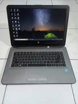 Laptop hp slim ram 4Gb siap pakai