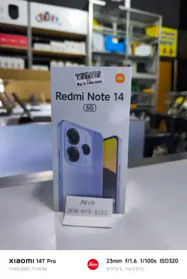 Redmi Note 14 5G 8/256 ATLANTIS DAHSYAT
