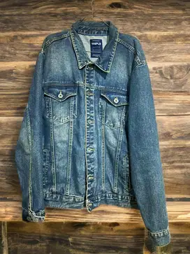 Jaket Denim XL merk Triple