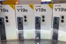 TerMurah New Vivo Y19s 4/64 & 6/128 resmi, bs kredit/bs TT