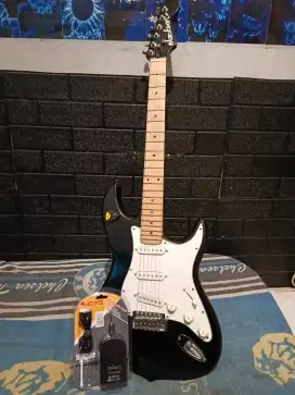 Jual gitar elektrik stratocaster custom luthier merk Jackson