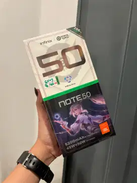 Infinix Note 50 8GB+8GB/256GB Termurah New Segel