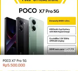 POCO X7 Pro 5G Dimensity 8400-Ultra 12/512 GB