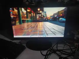 LED Monitor LG 19 19M38A plus Adaptor & Kabel VGA