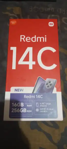 redmi 14C Rom 16GB Rom 256 buat game