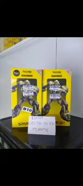 Tecno spark go 1 4/128 Atlantis dahsyat