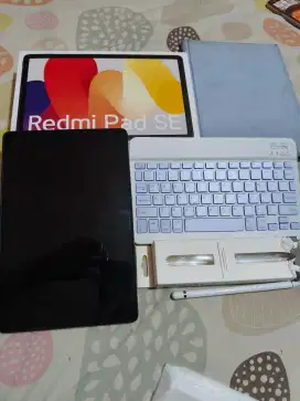 redmi pad se 4/128 + keyboard dan pen universall grnsi pnjng